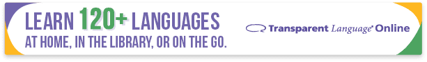 Learn 120+ Languages at home, in the library, or on the go. Transparent Language Online. 